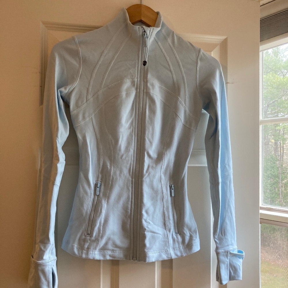 Lululemon Define Luon jacket powder blue